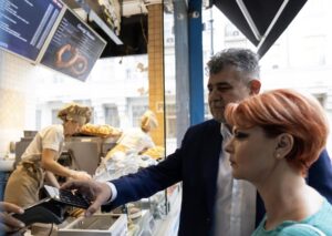Marcel Ciolacu Lia Olguta Vasilescu la covrigi